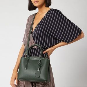 NWT KATE SPADE Margaux Medium Olive Green Satchel Purse